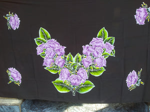 Rose Bouquets Handpainted Batik Sarong