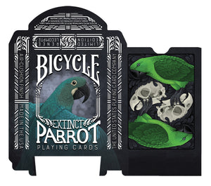 Limited Edition Bicycle Parrot Playing Cards - Extinct Edition 