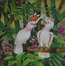Leadbeater Cockatoo Original Painting Acrylic on Canvas
