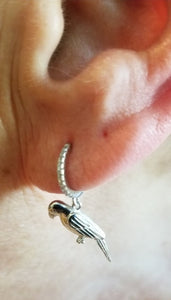Tiny Elegant Parrot Earrings